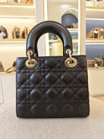 Dior, Lady My ABC, Small, Black, Like New - Image 11