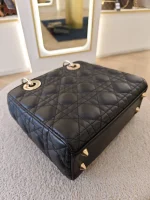 Dior, Lady My ABC, Small, Black, Like New - Image 24