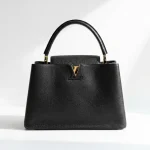 Louis Vuitton, Capucines, GM, Black, Very Very  Good