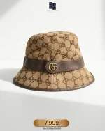 Gucci, GG Canvas Bucket Hat, M, Beige, Very Very  Good
