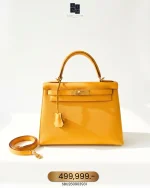 Hermes, Kelly, 28, Yellow, Like New