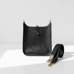 Hermes, Evelyne, TPM, Black, Very Very  Good
