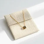 Hermes, Hermes Mini Pop H Pendant Necklace, Mini, Black, Like New