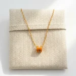Hermes, Mini Pop H Pendant, Mini, Orange, Like New