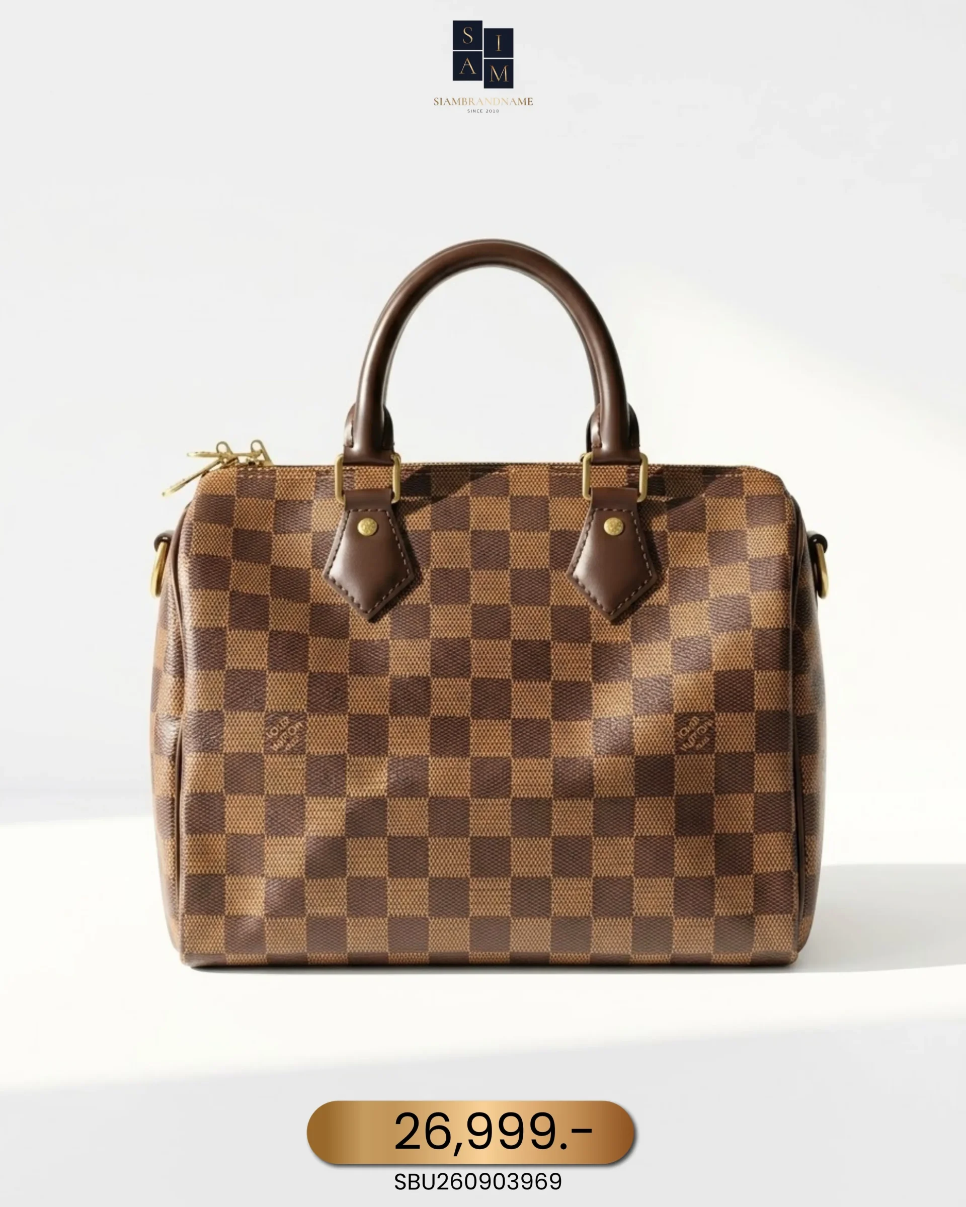 SBU260903969 Louis Vuitton, Speedy, 25, Brown, Very Very Good - Image 1