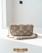 Louis Vuitton, Ivy WOC, , Grey, Very Like New