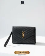 YSL, New Pouch, , Black, Very Like New