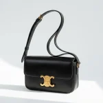 Celine, Triomphe East-West, , Black, Very Very  Good