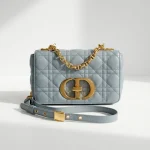 Dior, Caro Bag, Small, Gray, Very Very  Good