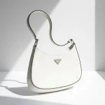 Prada, Cleo Brushed, , White, Very Very  Good