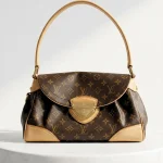 Louis Vuitton, Louis Vuitton Beverly MM Shoulder Bag, MM, Brown, Very Good