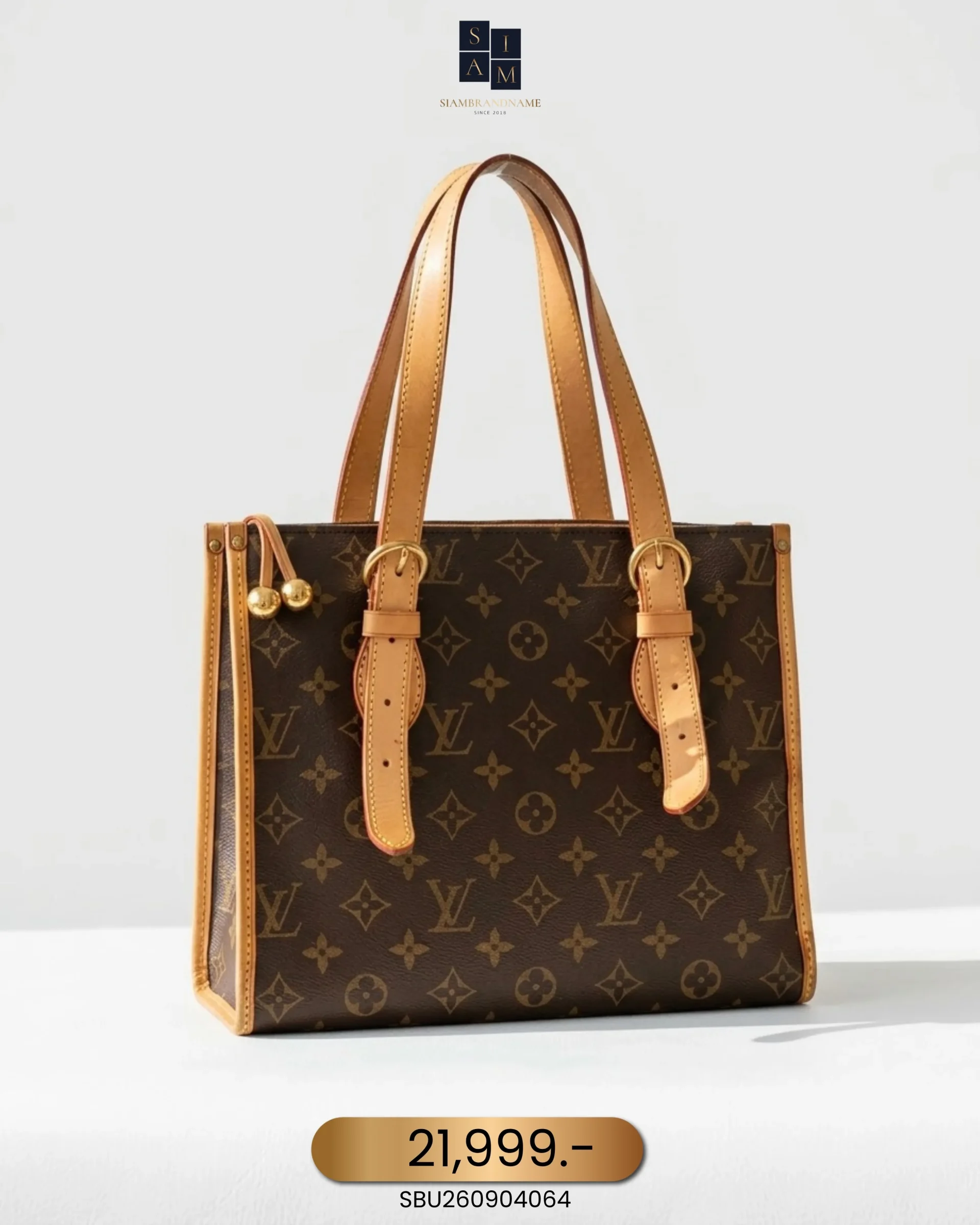 SBU260904064 Louis Vuitton, Popincourt Haut , , Brown, Very Very Good - Image 1