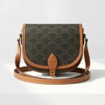 Celine, Folco, Medium, Brown, Very Very  Good