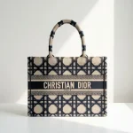 Dior, Book Tote, Medium, Beige, Like New