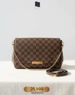 Louis Vuitton, Favorite, MM, Brown, Very Very  Good