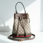 Gucci, Gucci Ophidia GG Bucket Bag, Small, Beige, Like New