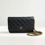 Chanel, Chanel Woc, , Black, Very Very  Good