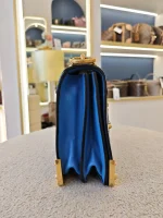 Prada, Cahier Bag , , Blue, Like New - Image 10