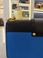 Prada, Cahier Bag , , Blue, Like New - Image 26