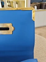 Prada, Cahier Bag , , Blue, Like New - Image 40