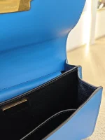 Prada, Cahier Bag , , Blue, Like New - Image 52