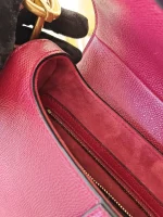 Dior, Saddle Bag, Medium, Red, Like New - Image 41