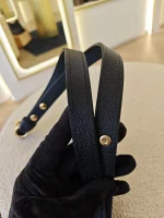 Louis Vuitton, Boulogne, PM, Black, Like New - Image 30