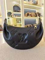 Louis Vuitton, Louis Vuitton Over The Moon Shoulder Bag, , Black, Very Like New - Image 3