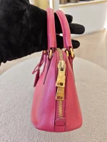 Prada, Prada Saffiano Lux Mini Promenade Bag, Mini, Pink, Very Very  Good - Image 14