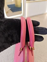 Prada, Prada Saffiano Lux Mini Promenade Bag, Mini, Pink, Very Very  Good - Image 15