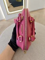 Prada, Prada Saffiano Lux Mini Promenade Bag, Mini, Pink, Very Very  Good - Image 16