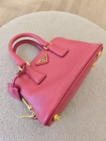 Prada, Prada Saffiano Lux Mini Promenade Bag, Mini, Pink, Very Very  Good - Image 32