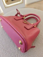 Prada, Prada Saffiano Lux Mini Promenade Bag, Mini, Pink, Very Very  Good - Image 35