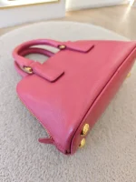 Prada, Prada Saffiano Lux Mini Promenade Bag, Mini, Pink, Very Very  Good - Image 37