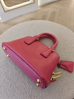 Prada, Prada Saffiano Lux Mini Promenade Bag, Mini, Pink, Very Very  Good - Image 38