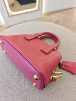Prada, Prada Saffiano Lux Mini Promenade Bag, Mini, Pink, Very Very  Good - Image 39