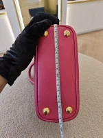 Prada, Prada Saffiano Lux Mini Promenade Bag, Mini, Pink, Very Very  Good - Image 41