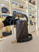 Fendi, Mon Tresor Bucket Bag, Mini, Brown, Very Very  Good - Image 4