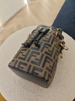 Fendi, Mon Tresor Bucket Bag, Mini, Brown, Very Very  Good - Image 17