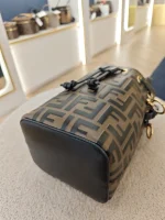 Fendi, Mon Tresor Bucket Bag, Mini, Brown, Very Very  Good - Image 18