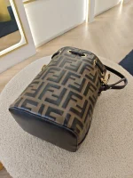 Fendi, Mon Tresor Bucket Bag, Mini, Brown, Very Very  Good - Image 22