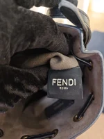 Fendi, Mon Tresor Bucket Bag, Mini, Brown, Very Very  Good - Image 29
