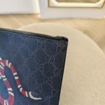 Gucci, Pouch with Kingsnake, , Black, Very Very  Good - Image 10