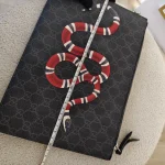 Gucci, Pouch with Kingsnake, , Black, Very Very  Good - Image 18