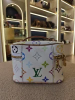 Louis Vuitton, Nice Nano, Nano, White, Very Very  Good - Image 4