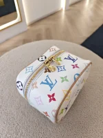 Louis Vuitton, Nice Nano, Nano, White, Very Very  Good - Image 8