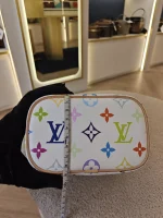 Louis Vuitton, Nice Nano, Nano, White, Very Very  Good - Image 31