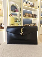 YSL, Uptown Pouch, , Black, Very Like New - Image 4