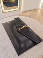 YSL, Uptown Pouch, , Black, Very Like New - Image 17