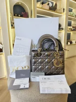 Dior, Lady, Small, Metallic, Very Very  Good - Image 2